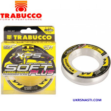 Леска монофильная Trabucco T-Force XPS Soft Plus Leader размотка 90-100м прозрачная